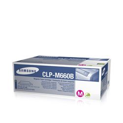 foto del prodotto samsung clp m660b cartuccia toner originale magenta