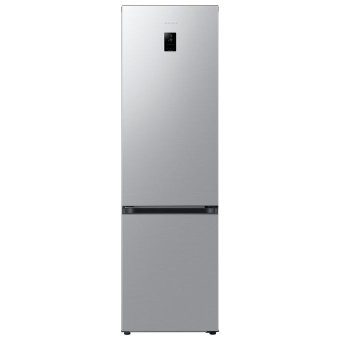 foto del prodotto samsung ecoflex ai rb38c672csa frigorifero combinato 390 litri classe c no frost raffreddamento mono cooling wifi 203cm silver inox