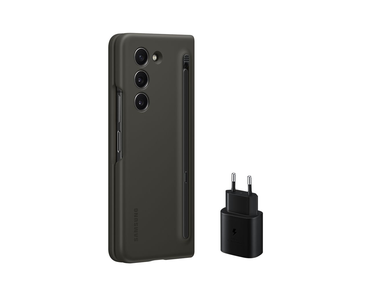 foto del prodotto samsung ef of94kkbegww custodia per cellulare 19,3 cm 7.6 cover grafite