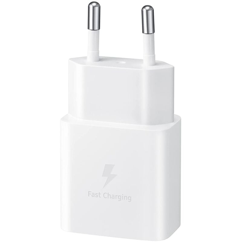 foto del prodotto samsung ep t1510xwegeu caricatore per dispositivi mobili universale biancocorrente alternativo quick charge indoor