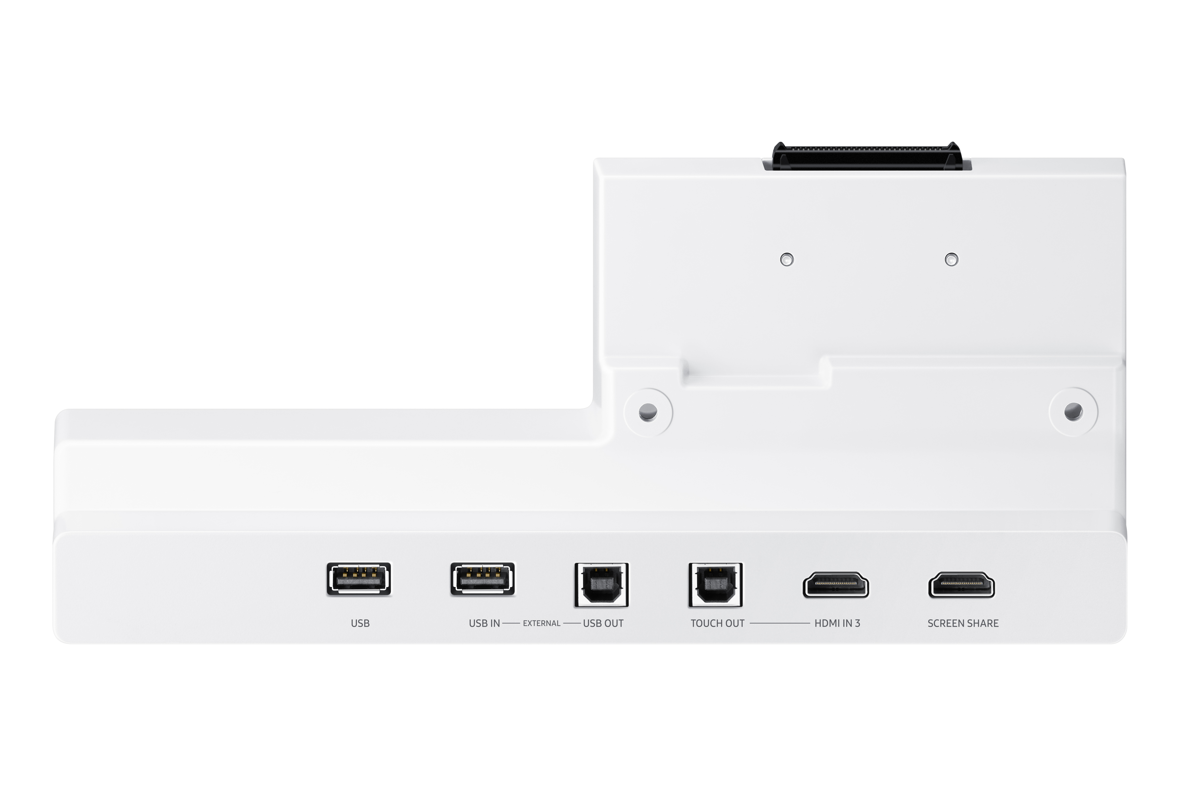 foto del prodotto samsung flip4 tray vassoio per la connettivit grigio, bianco