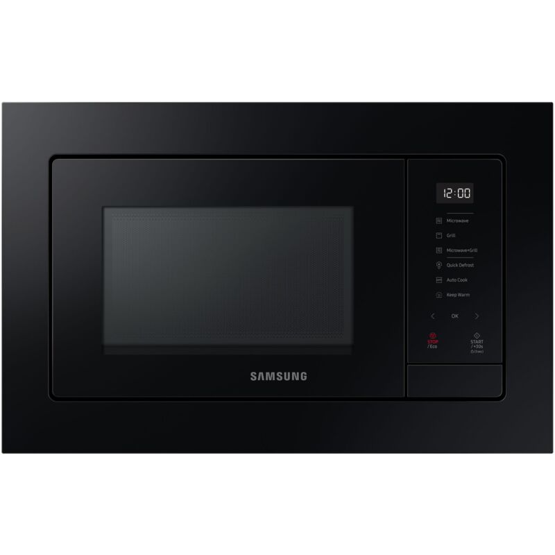 foto del prodotto samsung forno a microonde grill ad incasso 23l mg23a7318ck. posizionamento dell apparecchio da incasso, tipo di prodotto microonde con grill,