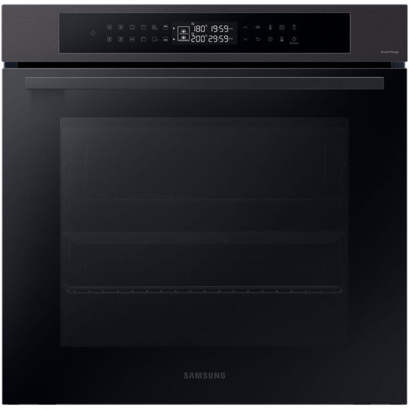 foto del prodotto samsung forno dual cook serie 4 nv7b4240ubb. dimensione del forno largo, tipo di forno forno elettrico, capacit interna forno totale 76 l.