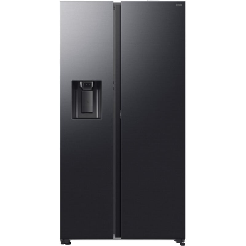 foto del prodotto samsung - frigorifero side by side 634l rs80f66kbfef. posizionamento dell'apparecchio libera installazione, design del prodotto porta americana,