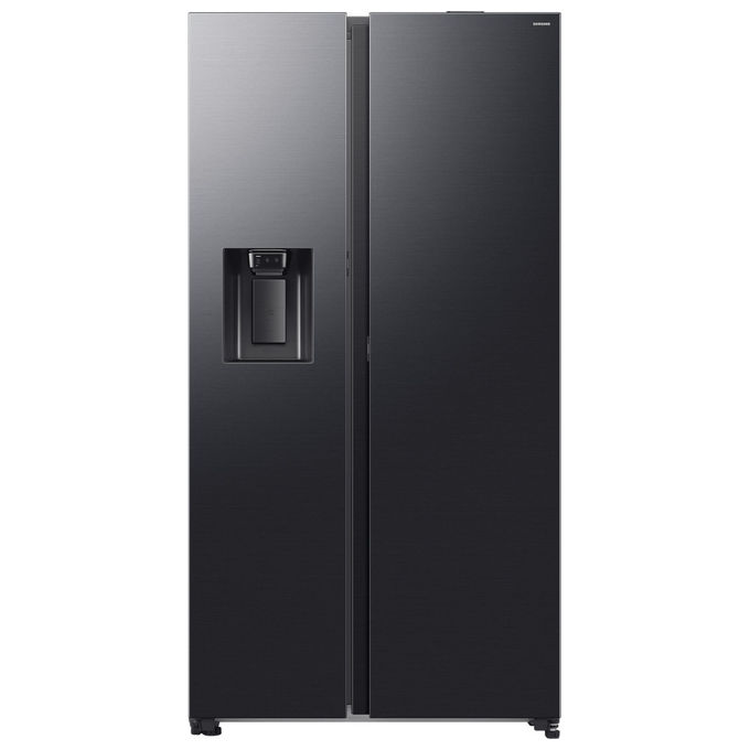 foto del prodotto samsung frigorifero side by side rs80f66kbfef 634l nero classe b no frost 