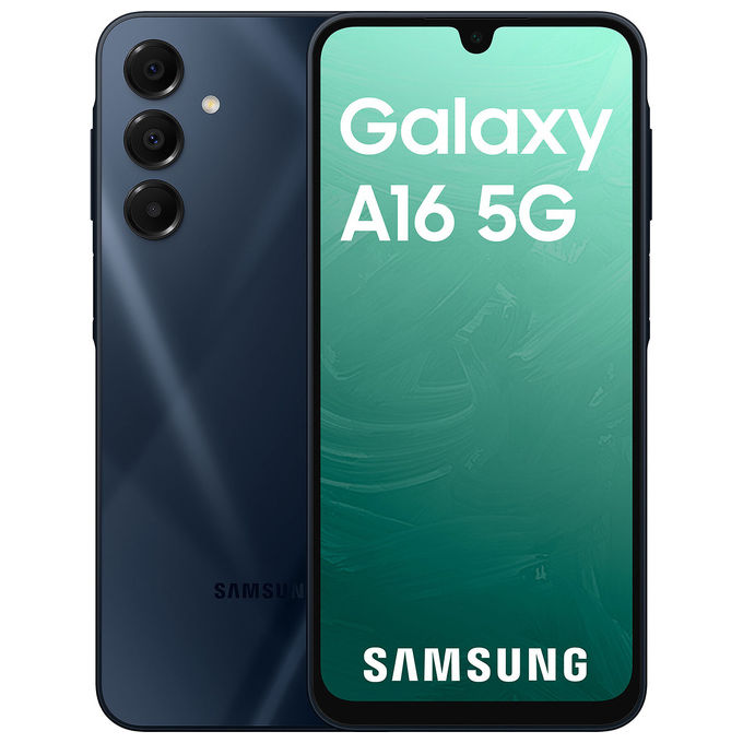 foto del prodotto samsung galaxy a16 5g 4-128gb 6.7'' amoled dual sim blue black italia