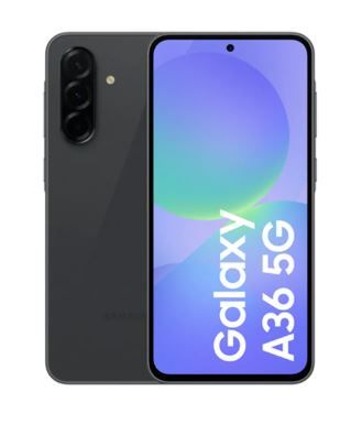 foto del prodotto samsung galaxy a36 5g, smartphone con funzioni intelligenti, display super amoled 6.7 , 8gb ram, 256gb, camera 50mp, batteria 5.000 mah, ip67, awesome black - sm-a366bzkgeue