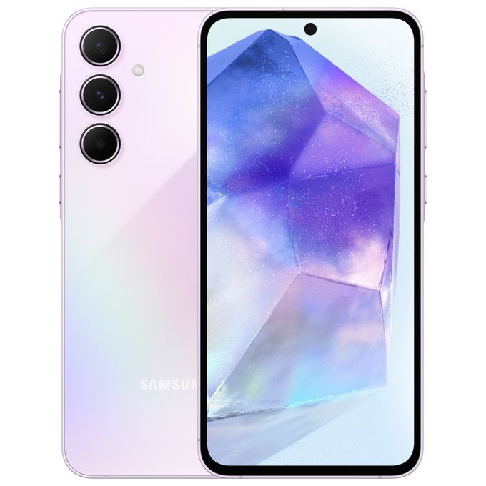 foto del prodotto samsung galaxy a55 5g 8gb 128gb 6.6 amoled 120hz awesome lilac italia