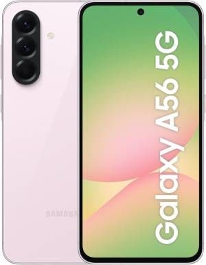 foto del prodotto samsung galaxy a56 5g, smartphone con funzioni intelligenti, display super amoled 6.7 , 8gb ram, 128gb, camera 50mp, batteria 5.000 mah, ip67, awesome pink - sm-a566bliaeue