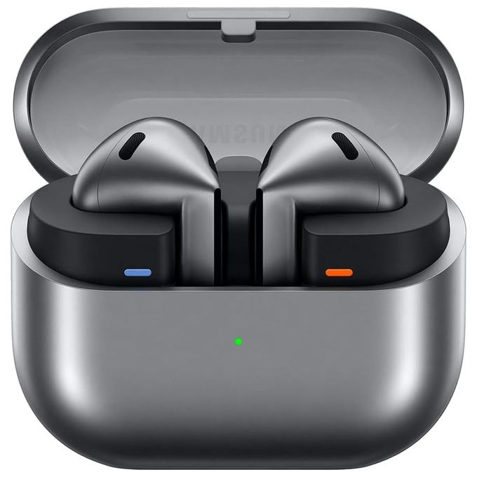 foto del prodotto samsung galaxy buds3 auricolari open type true wireless con cancellazione adattiva del rumore bluetooth silver