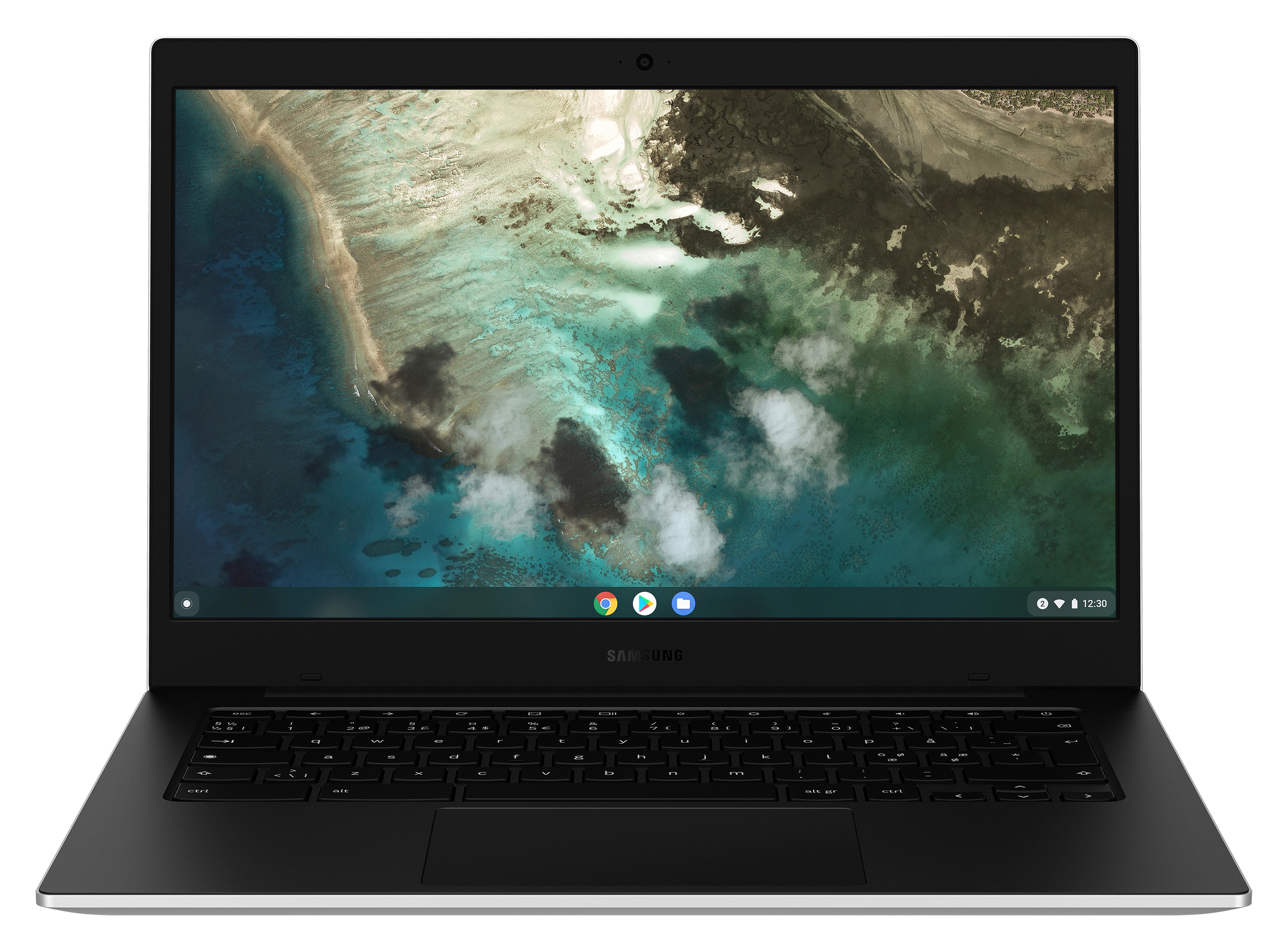 foto del prodotto samsung galaxy chromebook go intel celeron n n4500 35,6 cm 14 hd 4 gb lpddr4x sdram 64 gb emmc wi fi 6 802.11ax chromeos argento