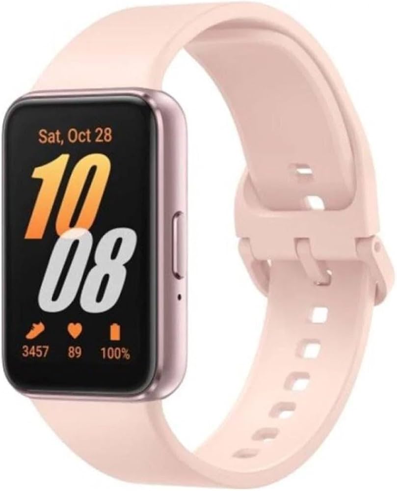 foto del prodotto samsung galaxy fit3 4,06 cm 1.6 amoled 40 mm digitale 256 x 402 pixel touch screen oro rosa