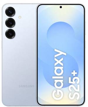 foto del prodotto samsung galaxy s25 smartphone ai, display 6.7 qhd dynamic amoled 2x, fotocamera 50mp, ram 12gb, 256gb, 4.900 mah, icyblue