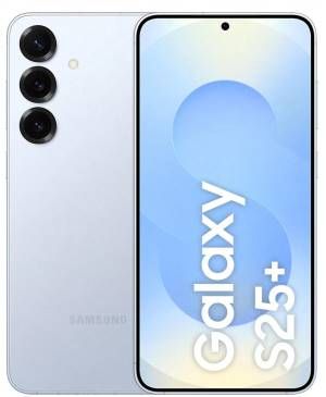 foto del prodotto samsung galaxy s25 smartphone ai, display 6.7 qhd dynamic amoled 2x, fotocamera 50mp, ram 12gb, 512gb, 4.900 mah, icyblue