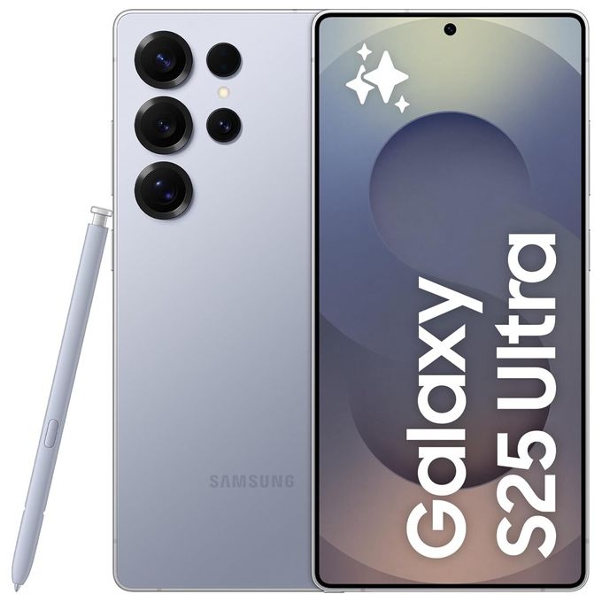 foto del prodotto samsung galaxy s25 ultra 12 512gb 6.9 amoled 120hz dual sim titanium silverblue italia