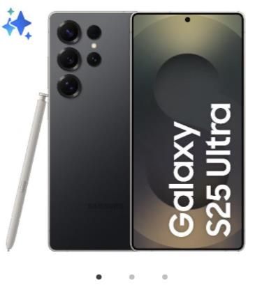 foto del prodotto samsung galaxy s25 ultra sm s938b ds 17,5 cm 6.9 doppia sim android 15 5g usb tipo c 12 gb 512 gb 5000 mah nero, titanio