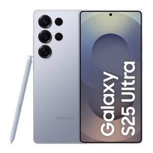foto del prodotto samsung galaxy s25 ultra smartphone ai, display 6.9 qhd dynamic amoled 2x, fotocamera 200mp, ram 12gb, 512gb, 5.000 mah, titanium silverblue