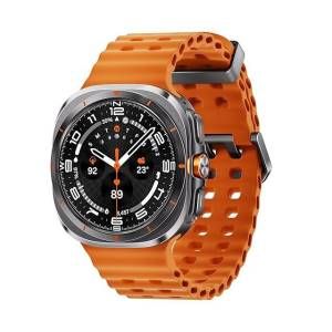 foto del prodotto samsung galaxy watch ultra 3,81 cm 1.5 quot amoled 47 mm digitale 480 x 480 pixel touch screen 4g grigio wi fi gps satellitare sm l705fdaaitv