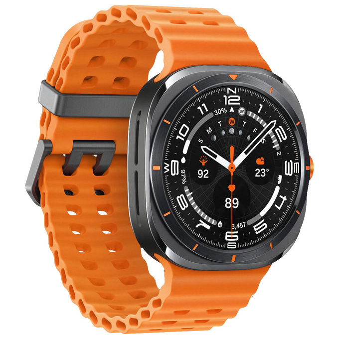 foto del prodotto samsung galaxy watch ultra lte 47mm 1.5'' amoled 4g wifi bluetooth gps titanium gray