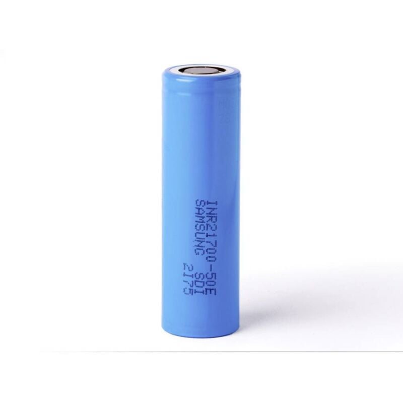 foto del prodotto samsung inr21700 50e batteria ricaricabile speciale 21700 flat top li ion 3.6 v 4900 mah
