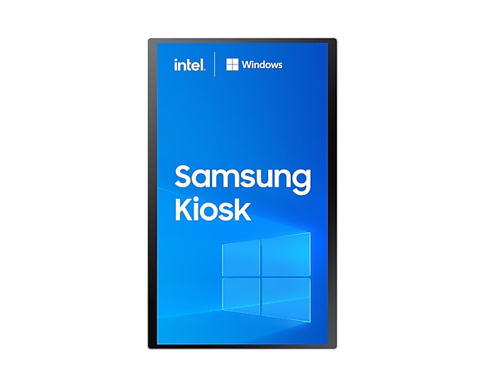 foto del prodotto samsung km24c 3 design chiosco 61 cm 24 led 250 cd m full hd bianco touch screen processore integrato windows 10 iot enterprise 16 7
