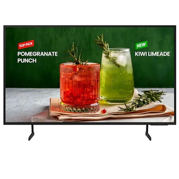 foto del prodotto samsung lh65bedhlguxen visualizzatore di messaggi pannello piatto per segnaletica digitale 165,1 cm 65 wi fi 4k ultra hd nero tizen 16 7