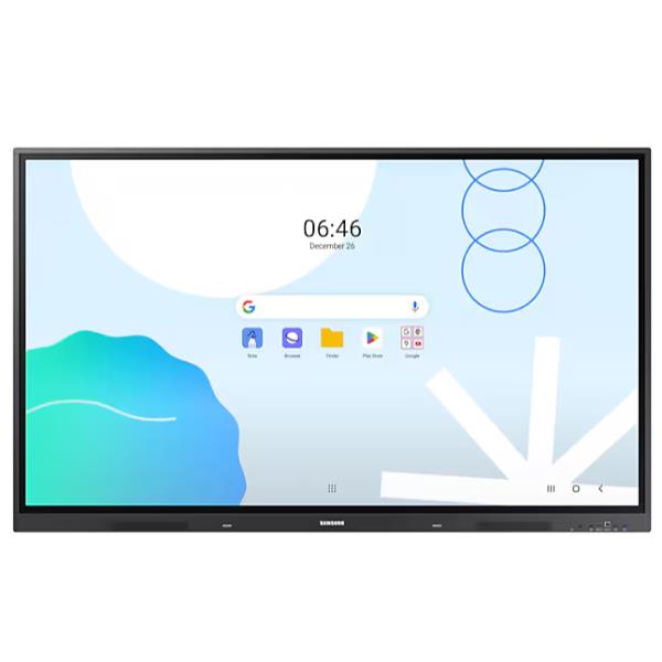 foto del prodotto samsung lh65wafwlgcxen lavagna interattiva 165,1 cm 65 3840 x 2160 pixel touch screen nero