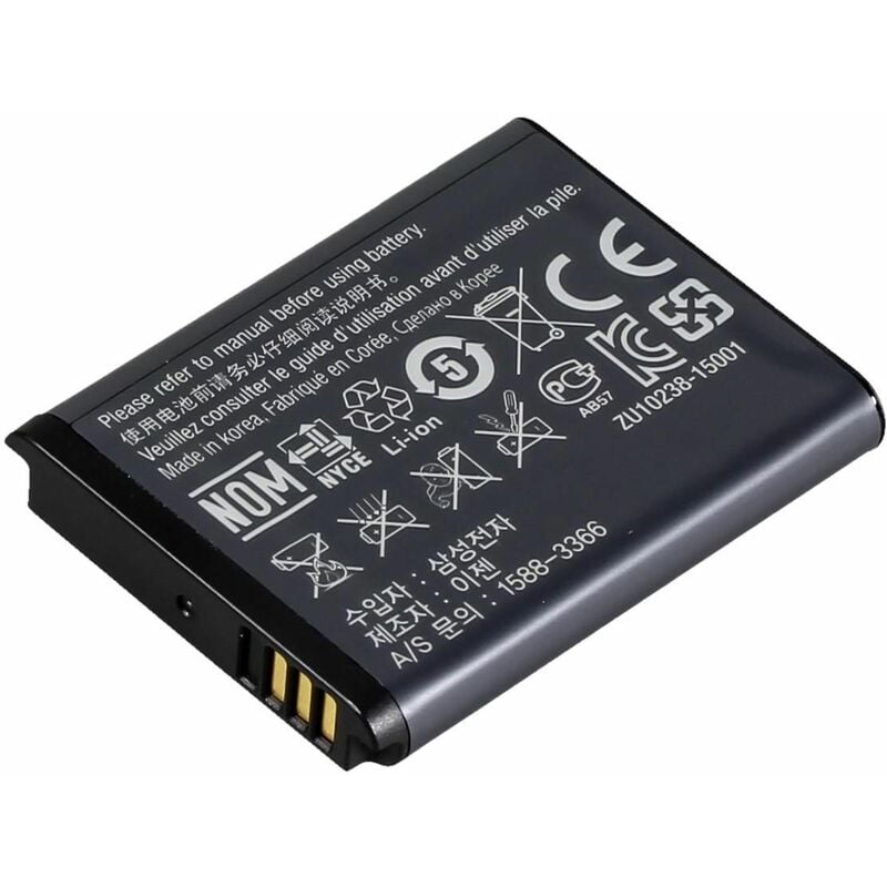 foto del prodotto samsung li ion, 740 mah, 2,7 wh, ioni di litio, 740 mah, 3,7 v, batteria ricaricabile, 740 mah, 3,7 v, batteria ricaricabile 740 mah, 2,7 wh, 3,7