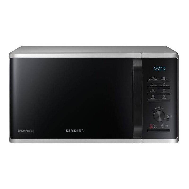 foto del prodotto samsung mg23k3515as forno microonde con grill 23 l 800 w nero argento