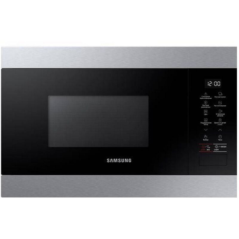 foto del prodotto samsung microonde solo 22l 850w acciaio inox ms22m8274at