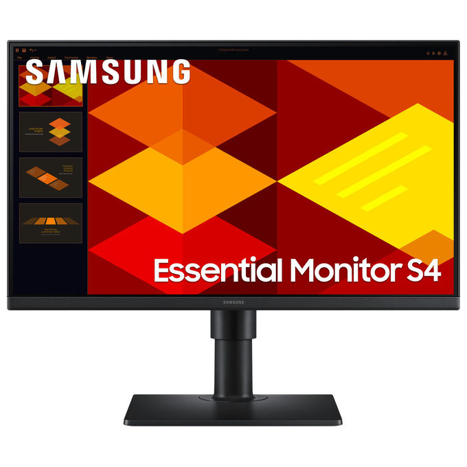 foto del prodotto samsung monitor 22 full hd ips 100hz nero s40gd pc desktop schermo lcd