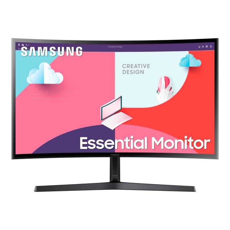 foto del prodotto samsung monitor curvo serie s36c da 24 full hd