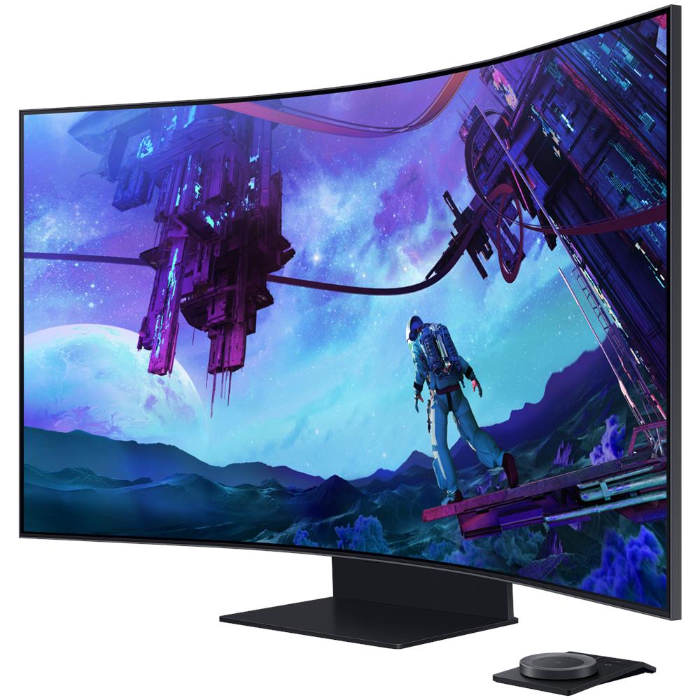 foto del prodotto samsung monitor gaming odyssey ark 2 gen. da 55 uhd curvo