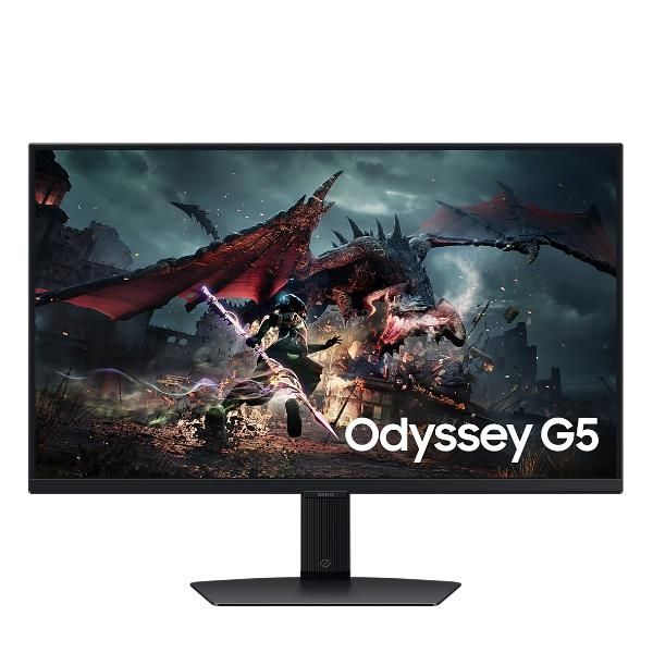 foto del prodotto samsung monitor gaming odyssey g5 g50d da 27 qhd flat