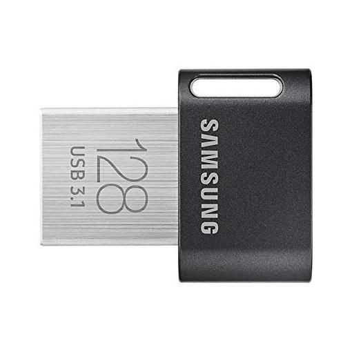 foto del prodotto samsung muf 128ab unit flash usb 128 gb usb tipo a 3.2 gen 1 3.1 gen 1 grigio, argento