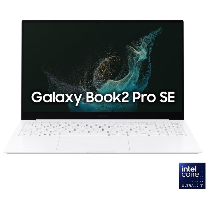 foto del prodotto samsung np950xgk ka1it galaxy book2 pro se notebook 15.6 pollici intel core ultra 7 155h display super amoled full hd ram 16 gb ssd 512 gb windows 11 home colore argento
