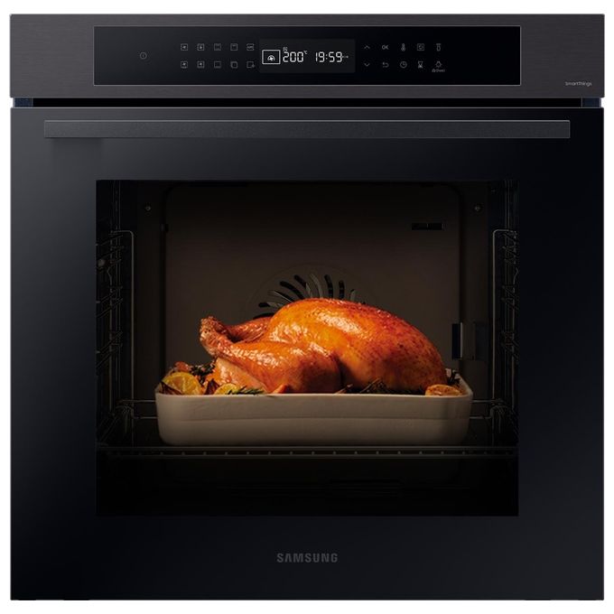 foto del prodotto samsung nv7b4040vbb-u5 forno elettrico multifunzione da incasso a vapore 76 litri classe energetica a wi-fi 59,5 cm nero