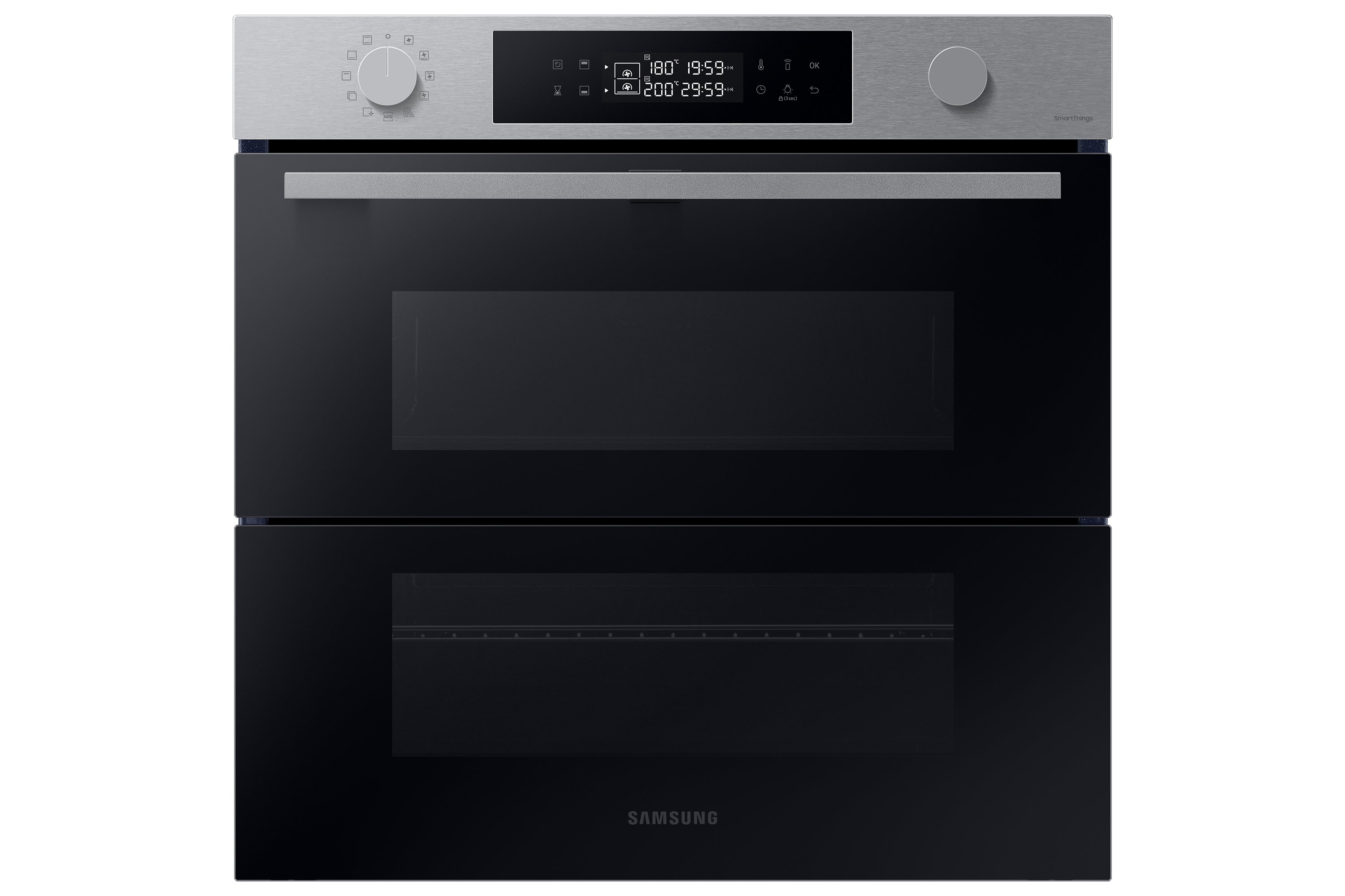 foto del prodotto samsung nv7b45403bs forno ad incasso dual cook flex serie 4 76 l a inox
