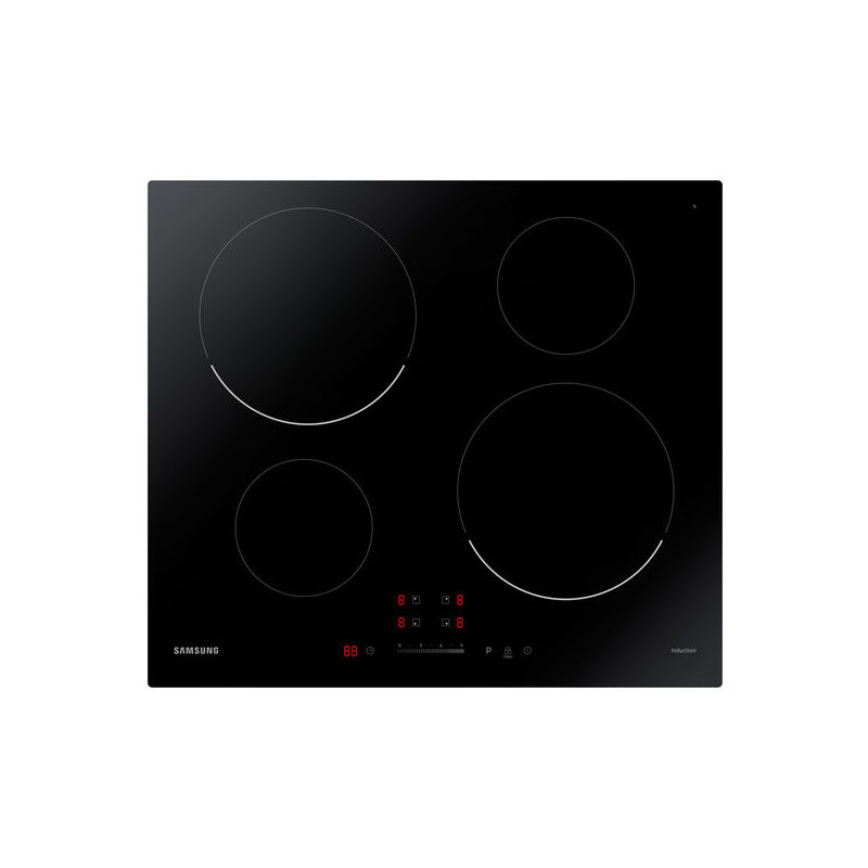 foto del prodotto samsung nz64t3707ak nero da incasso 60 cm piano cottura a induzione 4 fornello i 