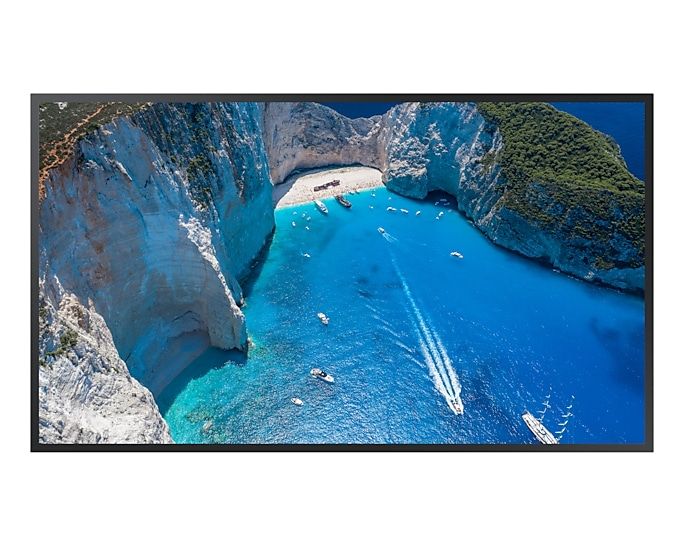 foto del prodotto samsung om75a pannello piatto per segnaletica digitale 190,5 cm 75 lcd wi fi 4000 cd m 4k ultra hd nero processore integrato tizen 5.0 24 7