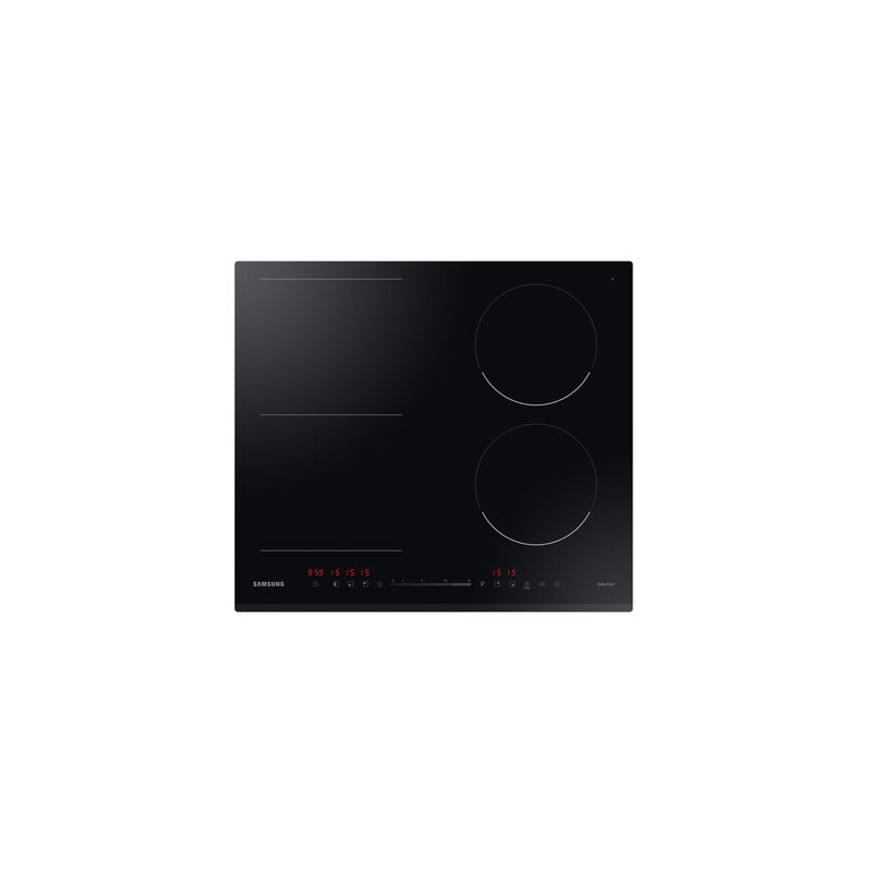 foto del prodotto samsung piano cottura nz64r3747bk ur a induzione 4 zone cottura da 60 cm colore nero