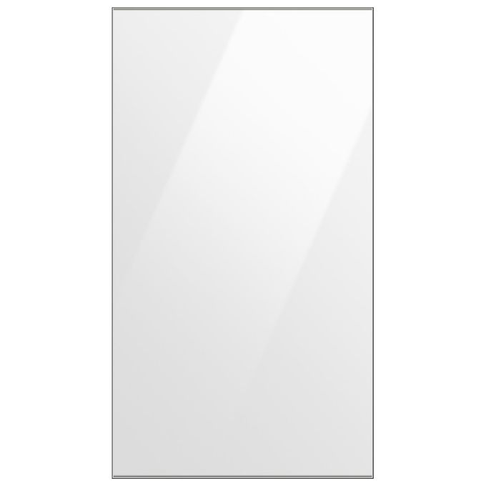 foto del prodotto samsung ra b23euu12gg pannello superiore in vetro per frigorifero combinato da incasso, 185 cm, compatibile con modelli bespoke, finitura clean white, bianco