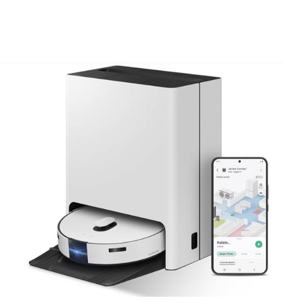 foto del prodotto samsung robot aspirapolvere jet bot combo vr7md96514g wa