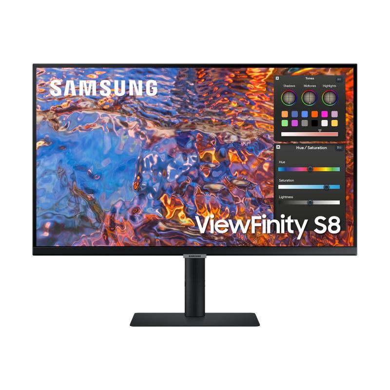 foto del prodotto samsung s80pb monitor pc 68,6 cm 27 3840 x 2160 pixel 4k ultra hd lcd nero