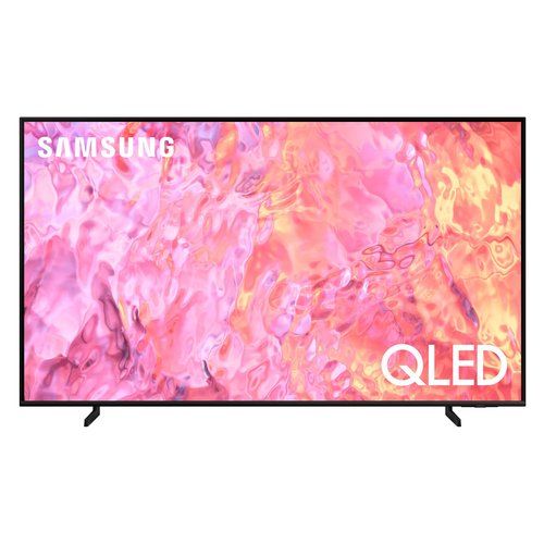 foto del prodotto samsung series 6 tv qe43q60cauxzt qled 4k, smart tv 43 processore quantum 4k lite, ots lite, black 2023