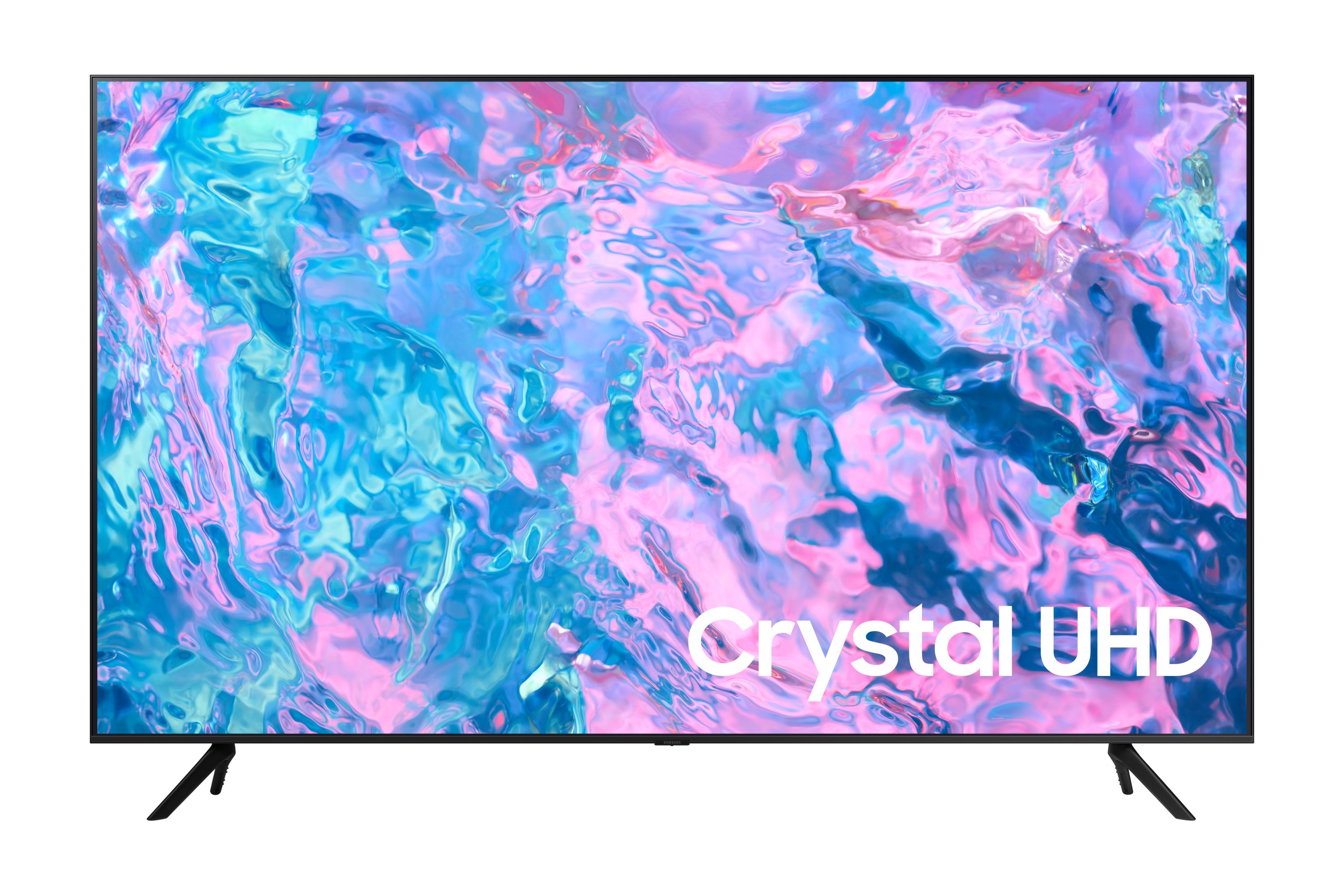 foto del prodotto samsung series 7 tv ue50cu7170uxzt crystal uhd 4k, smart tv 50 processore crystal 4k, ots lite, black 2023