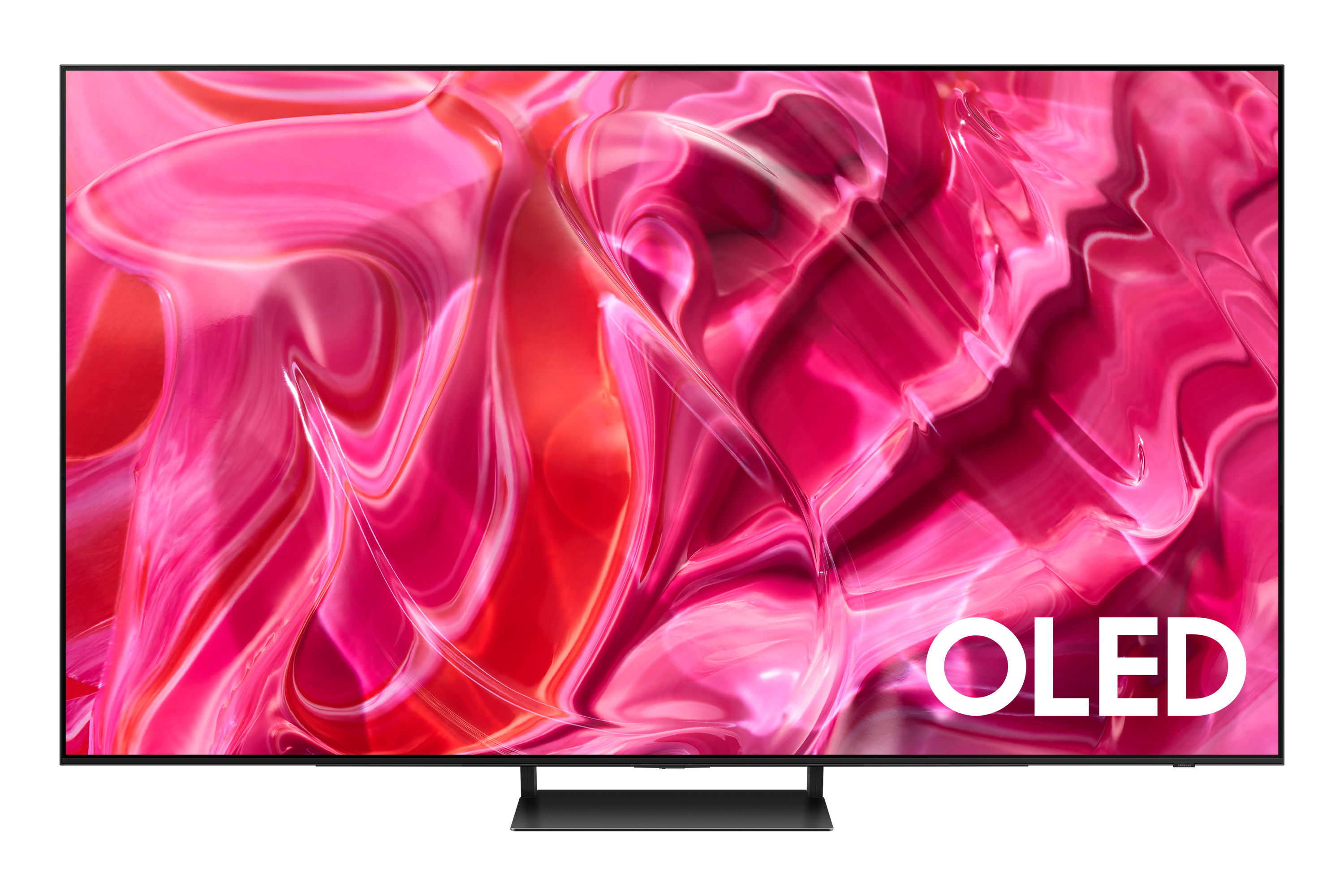 foto del prodotto samsung series 9 tv qe65s90catxzt oled 4k, smart tv 65 processore neural quantum 4k, dolby atmos e ots lite, titan black 2023