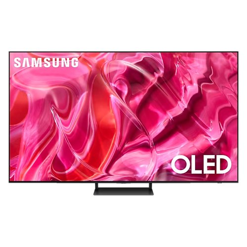 foto del prodotto samsung series 9 tv qe77s90catxzt oled 4k, smart tv 77 processore neural quantum 4k, dolby atmos e ots lite, titan black 2023