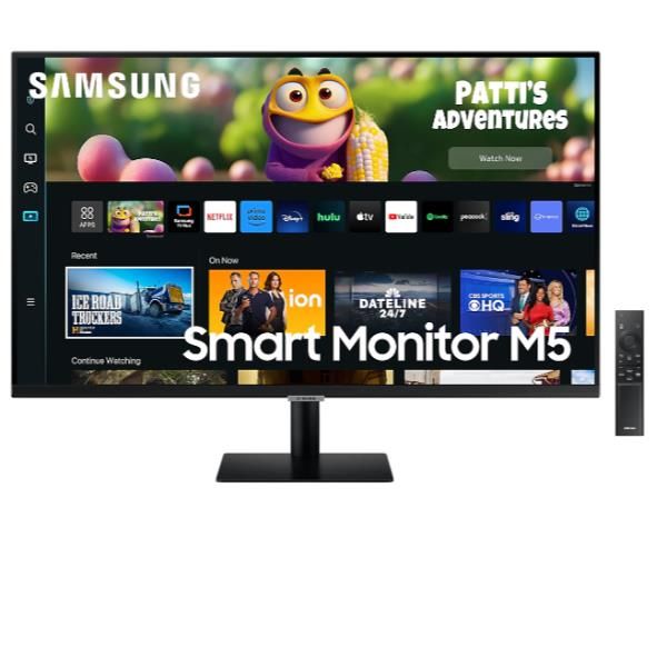foto del prodotto samsung smart monitor m5 m50d da 27 full hd flat