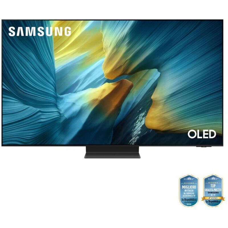 foto del prodotto samsung smart tv 55 qe55s95fatxzt oled 4k 2025